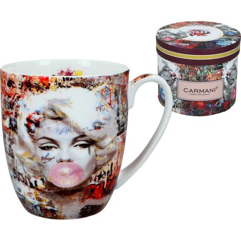 Mug en céramique motif graffiti camio art moderne carmani (1/5)