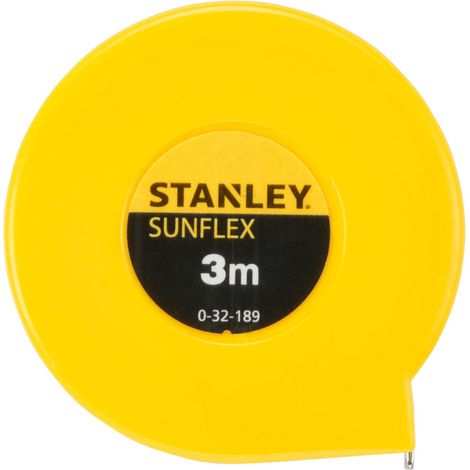 Mètre ruban 3m x 12,7mm SUNFLEX (sur cavalier) - Stanley (1/7)