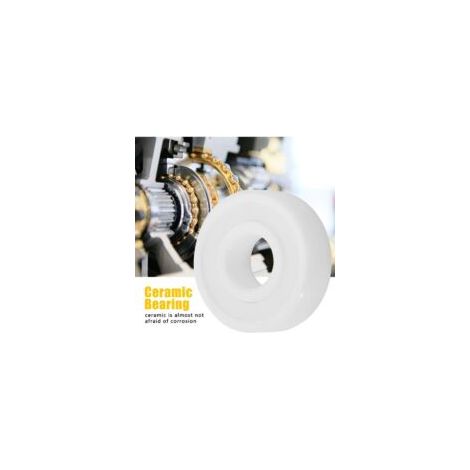 Roulement 6000Z,Roulement Bille 6000Zz Allemagne Italie Ceramique,Miniature Duty Spacer Speed Radial White Color Zro2 Full Ceramic Miniature 60002Rs Roulement À Billes 10X26X8Mm