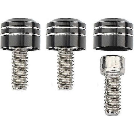 Lot de 3 cache-vis Torx en acier inoxydable pour pare-brise de moto Harley Touring Trike Glide 96-13--A (1/5)