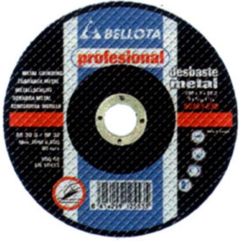 Eichelschleifscheibe 50361 180x22,2x7,0 mm für Edelstahl und Weichmetall
