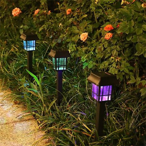 Lanterne Solaire - 1,2 V - IP65 - Pour Jardin Cour Extérieur - 23 x 6 x 6 cm - 90 g - 1 Unité (1/5)