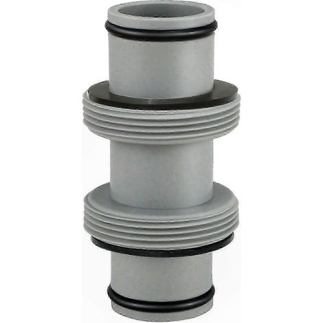 Raccord de tuyau de piscine 38mm pour piscines hors-sol, compatible avec tuyaux de 38mm, connecteur robuste de pompe pour installation facile (1/5)