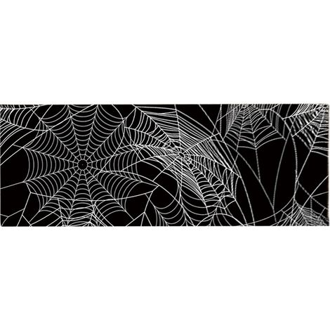 Tapis Antidérapant - Style Toile D Araignée - Flanelle Douce Absorbante - Pour Cuisine Salle De Bain Salon - 40 x 120 cm (1/5)