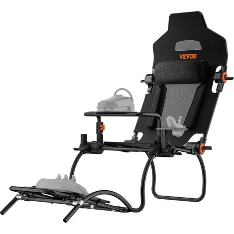 Cockpit Pliable en Acier Support de Volant de Course Réglable pour Simulateur GT et Formula Logitech Thrustmaster (1/5)