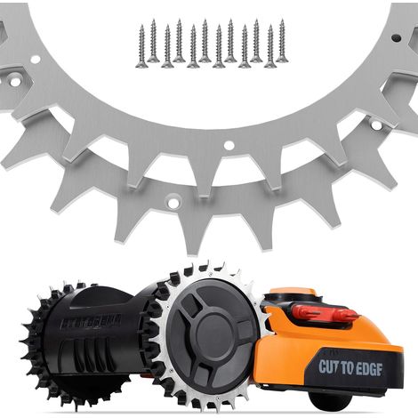 Roboter-Rasenmäher-Spikes, verbesserte Traktion für Worx Landroid S und M – 3 mm (1/5)