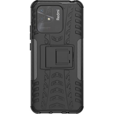 Schutzhülle für Xiaomi Redmi 10C, Tire Armor, schwarz (1/5)