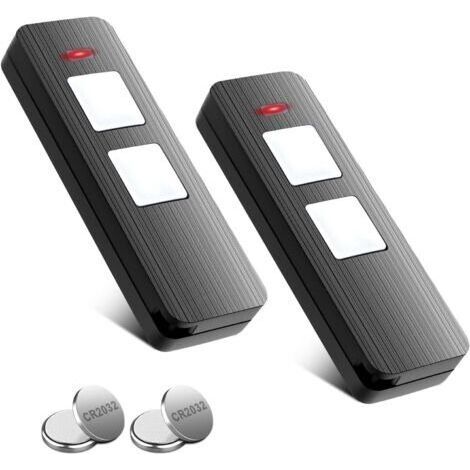 Lot de 2 Télécommande Pour Porte de Garage 868 MHz - 2 Canaux - Compatible avec Sommer S10019-00001, 4018V000, 4019V000 - Rolling Code (1/5)