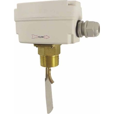 Interruptor de caudal regulable para líquidos 1 "M latón IP65 24-250 Vac (1/2)