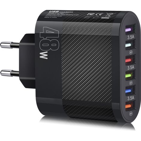 USB-C-Schnellladeadapter, 65-W-Universal-USB-C-Ladegerät, Ladeadapter für mehrere Geräte, kompakter USB-C-Netzadapter mit Schnellladefunktion
