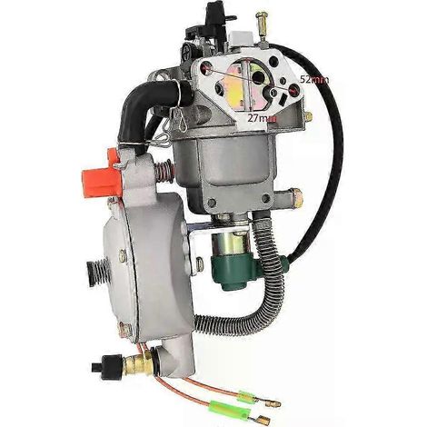 GX390 188F Wasserpumpen-Umrüstsatz für Benzin- und Erdgasgeneratoren (5-7 kW, 13 PS) mit LPG-Vergaser, passend für Benzingeneratoren (5-7 kW, 13 PS), P27A-LPG-JXLGV (1/5)