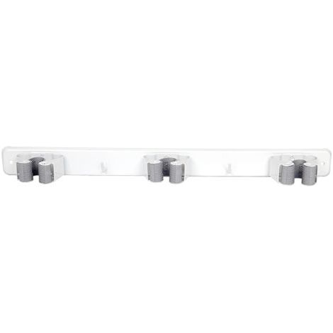 BARRA APPENDISCOPA IN METALLO 3 posti - lunghezza cm. 37