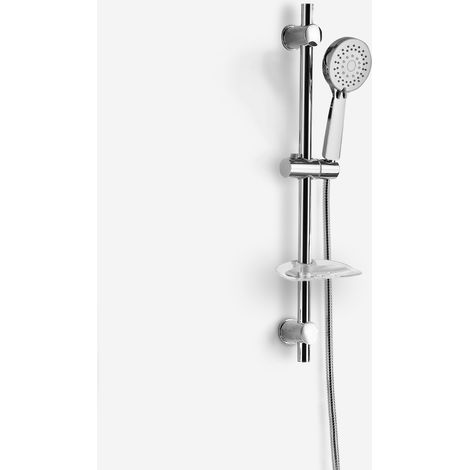 3 Mode Adjustable Handset & Slider Rail Kit Chrome