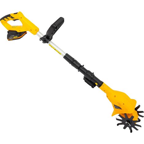 Machine de labour portable, Culture du sol efficace, Construction durable, JAUNE (1/2)