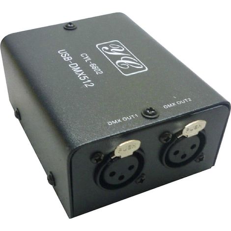 1 Set DMX-Bühnenbeleuchtungsmodul, 512 Kanäle, USB zu DMX, DMX512 LED-Licht