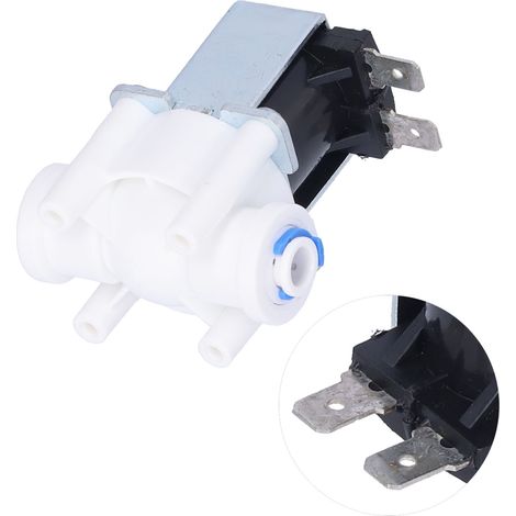 Électrovanne Solénoïde Eau 24V DC Normalement Fermée G1/4 pour Bouilloire Poêle