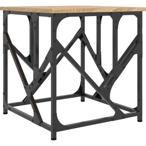 Maison Exclusive - Couchtisch Sonoma-Eiche 45x45x47,5 cm Holzwerk