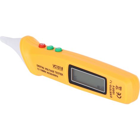 VC1018 Berührungsloser intelligenter digitaler Teststift, gelbes Wechselspannungsmessgerät (1/5)