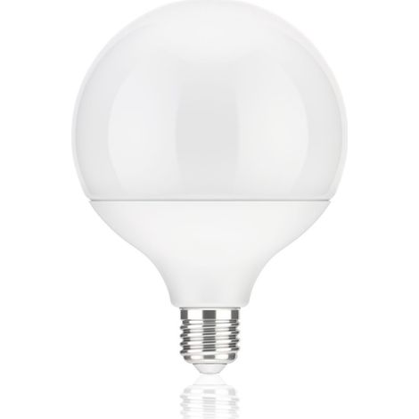 TRADE SHOP - Lampadina A Led Con Attacco E27 Forma G120 1400 Lumen 18w Bianco Caldo Freddo - -Bianco Caldo - (1/2)