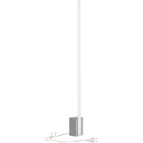 Piantana Moderna Melbourne Cemento E Alluminio Led 20W 4000K