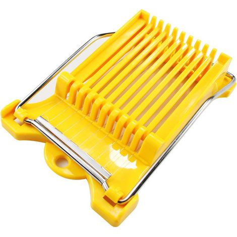 Trancheuse à jambon et coupe-œufs pour charcuterie - Sachet OPP jaune (1/5)