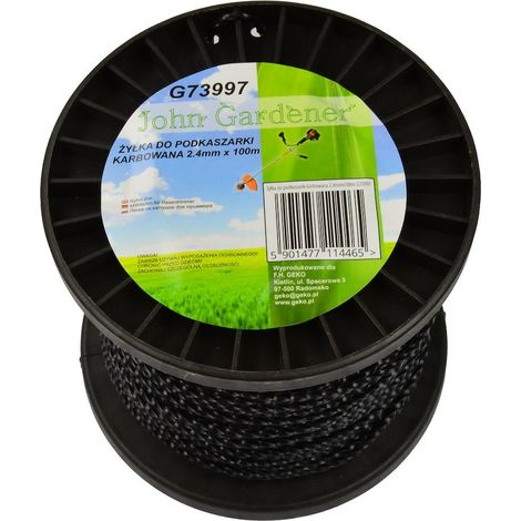 Welldraht-Trimmerfaden 2,4 mm x 100 m (24)