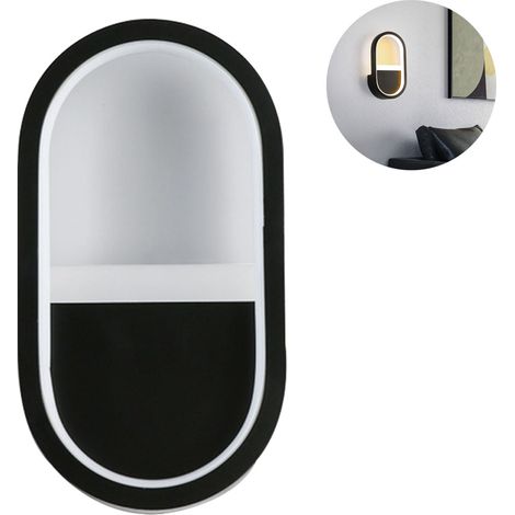 Mini applique murale LED à intensité variable, éclairage intérieur, applique en aluminium, éclairage mural pour chambre, salon, couloir, escaliers (1/5)