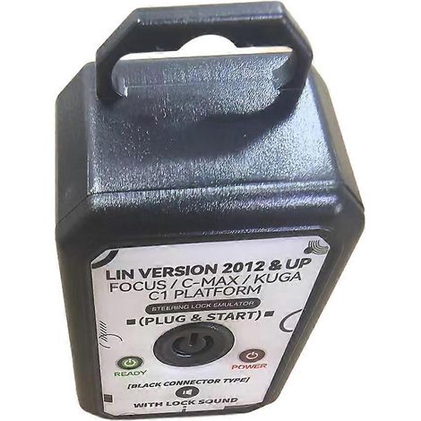Émulateur de simulateur de verrouillage de direction avec son de verrouillage pour Ford Focus, C-Max et Kuga (plateforme C1, à partir de 2012). (1/5)