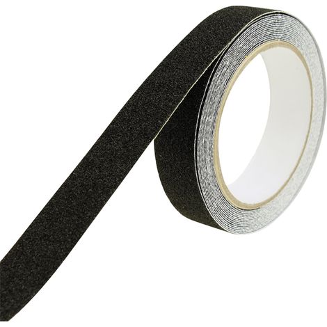 Tira adhesiva antideslizante para peldaños de escaleras, escalones y pasillos exteriores, escaleras de mano y suelos interiores. (1/5)
