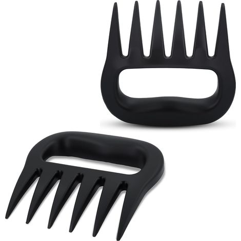Griffes à effilocher la viande pour barbecue (lot de 2) – Outils robustes pour effilocher le porc, le poulet et le bœuf (1/5)