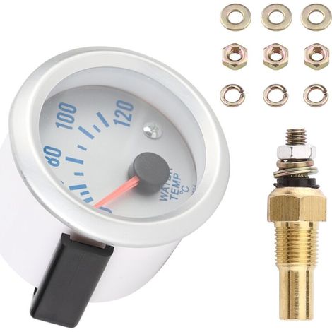 Thermomètre à eau automatique, jauge de température numérique haute sensibilité à LED bleue pour mise à niveau. (1/5)