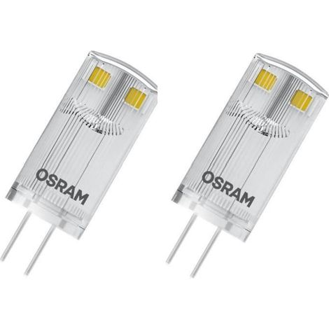 Osram – Ampoule LED G4 0.9W blanc chaud 2700K – Équivalente 10W – Longue durée de vie jusqu'à 15000h – Lumière immédiate sans temps de chauffe (1/5)