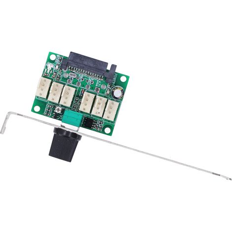 SATA-Stromschnittstelle Lüfterdrehzahlregler 2510 Sockel Computergehäuse Blende FCD012P008 (1/5)