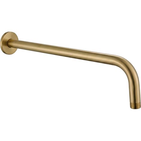 Rea Round Shower Arm Js-9021 40cm Brush Gold (1/5)