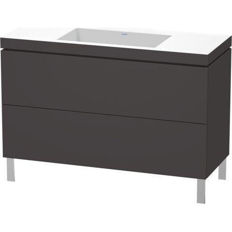 DURAVIT LC6939N8080 WTU L-Cube avec Vero Air 698x1200x480 mm