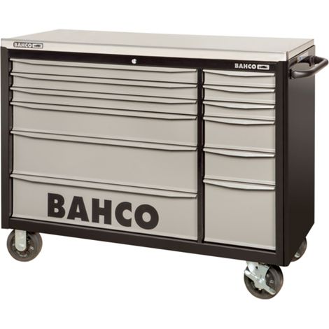 Bahco 53-Doppel-Werkstattwagen mit 12 Schubladen - 1016 mm x 501 mm x 1440 mm
