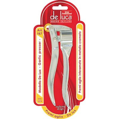 Premi aglio de lux super de luca metallo cromato (3 pezzi) Deluca (1/2)