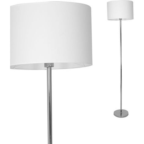 Lampada da terra CASINO ML6376 cromo/bianco E27 60W (1/4)