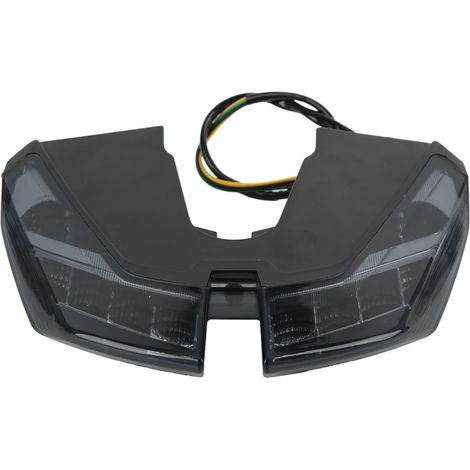 Getönte LED-Rückleuchte für Ducati Hypermotard 821 939 950 SP 2012-2021, PMMA-Optik, Ersatzbremsleuchte, getönte Linse. (1/5)