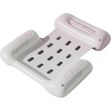 Matelas gonflable flottant, hamac aquatique anti-basculement épais et résistant au renversement, matelas de piscine pliable et portable pour l'été à la plage (1/5)