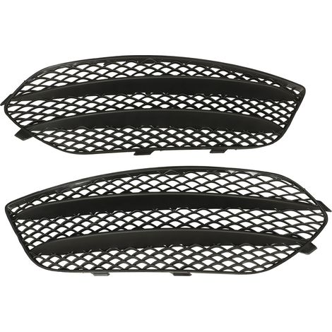 Grille de phare antibrouillard avant en ABS noir pour CLA-Class C117 AMG line CLA45 2013‑2015 - 1 paire complète gauche/droite (1/5)