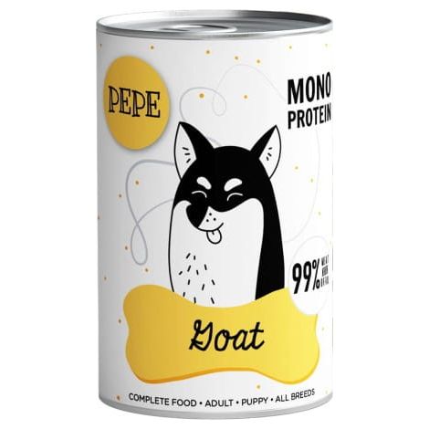 Aliment monoprotéiné Pet Paka Pepe Chèvre (chèvre) 400 g