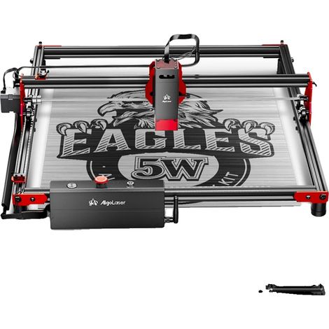 Laserschneider, 5 W optische Leistung, Hochgeschwindigkeitsgravur, DIY Mini-5-W-Kit (1/2)
