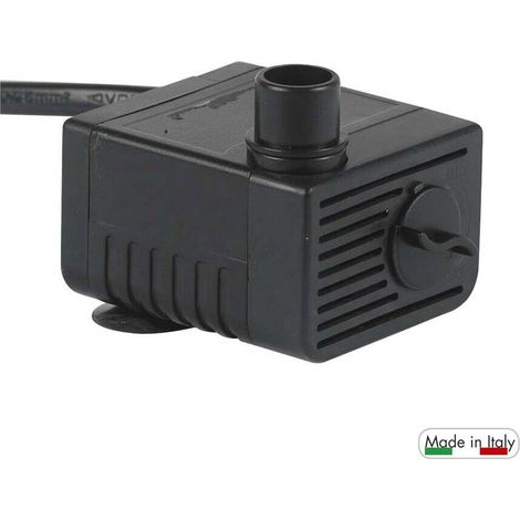 Pompa Fontana Laghetto Acqua Acquari Giardino Presepe Indoor 200 Verdemax 8735
