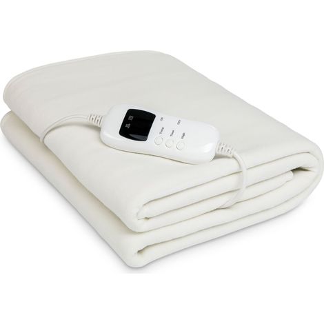 sinnlein Manta calefactora eléctrica de 150 x 80 cm, manta calefactora, manta calefactora para cama, manta calefactora XXL