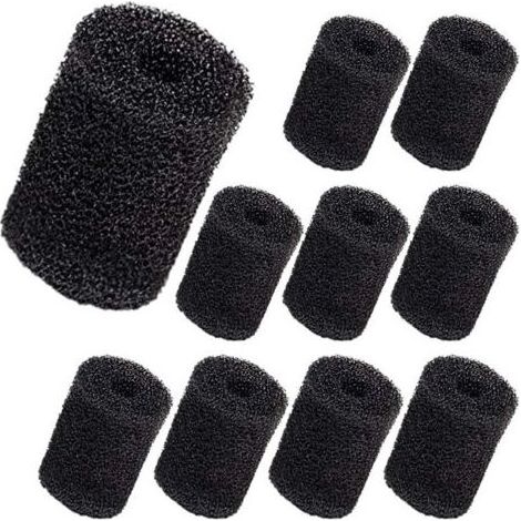 10 pièces de Rechange pour épurateur de Queue Polaris pour Queue de Tuyau de Nettoyeur de Piscine Vac-Sweep - Convient à 180,280,360,380,480,3900 Mousse à l'extrémité du Tuyau (1/4)