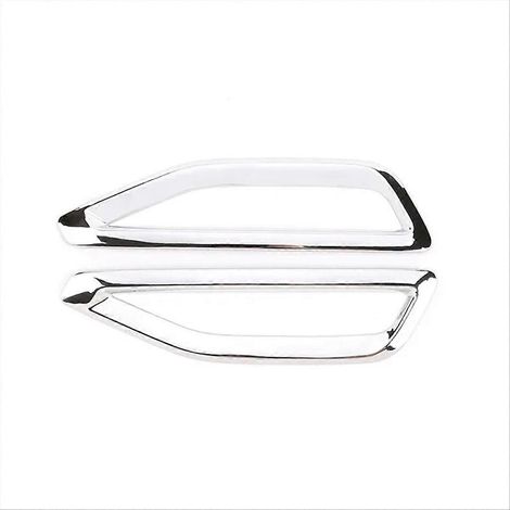 Accessoires de garniture autocollante pour grille d'aération latérale de pare-chocs avant BMW X5 G05 2019-2023
