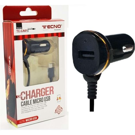 Caricatore Auto Micro Usb 2,4A (Tc-Ca01)