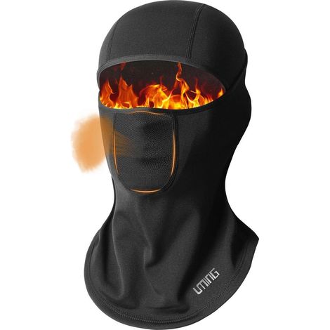 Masque intégral thermique coupe-vent respirant pour sports d'hiver et moto (1/5)