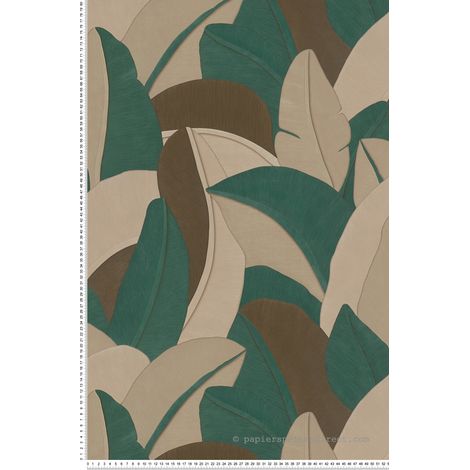Papier peint Nature Bleu canard Metropolitan Stories 5 Vibes & Styles A.S. Création (1/5)